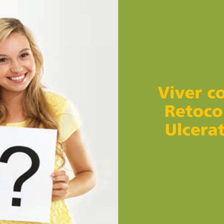 Folheto Viver com a Retocolite Ulcerativa