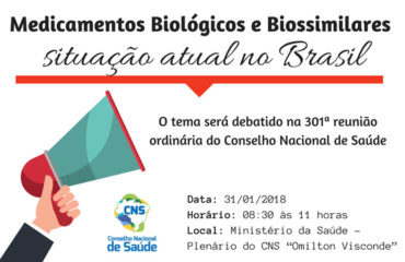 Medicamentos Biológicos e Biossimilares – situação atual no Brasil