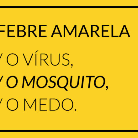Febre amarela: o vírus, o mosquito, o medo