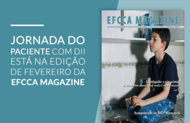 Jornada do Paciente com DII está na edição de Fevereiro da EFCCA Magazine