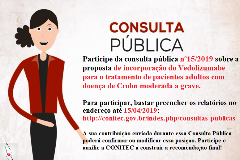 CONITEC abre Consulta Pública, PARTICIPE até 15/04/19!