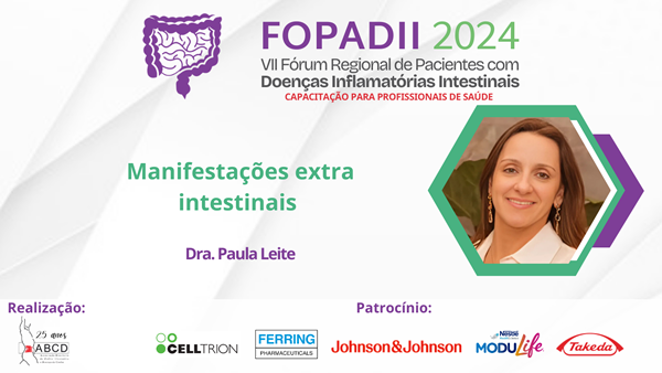 Manifestações extra intestinais