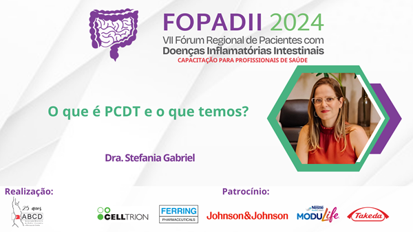 O que é PCDT e o que temos?